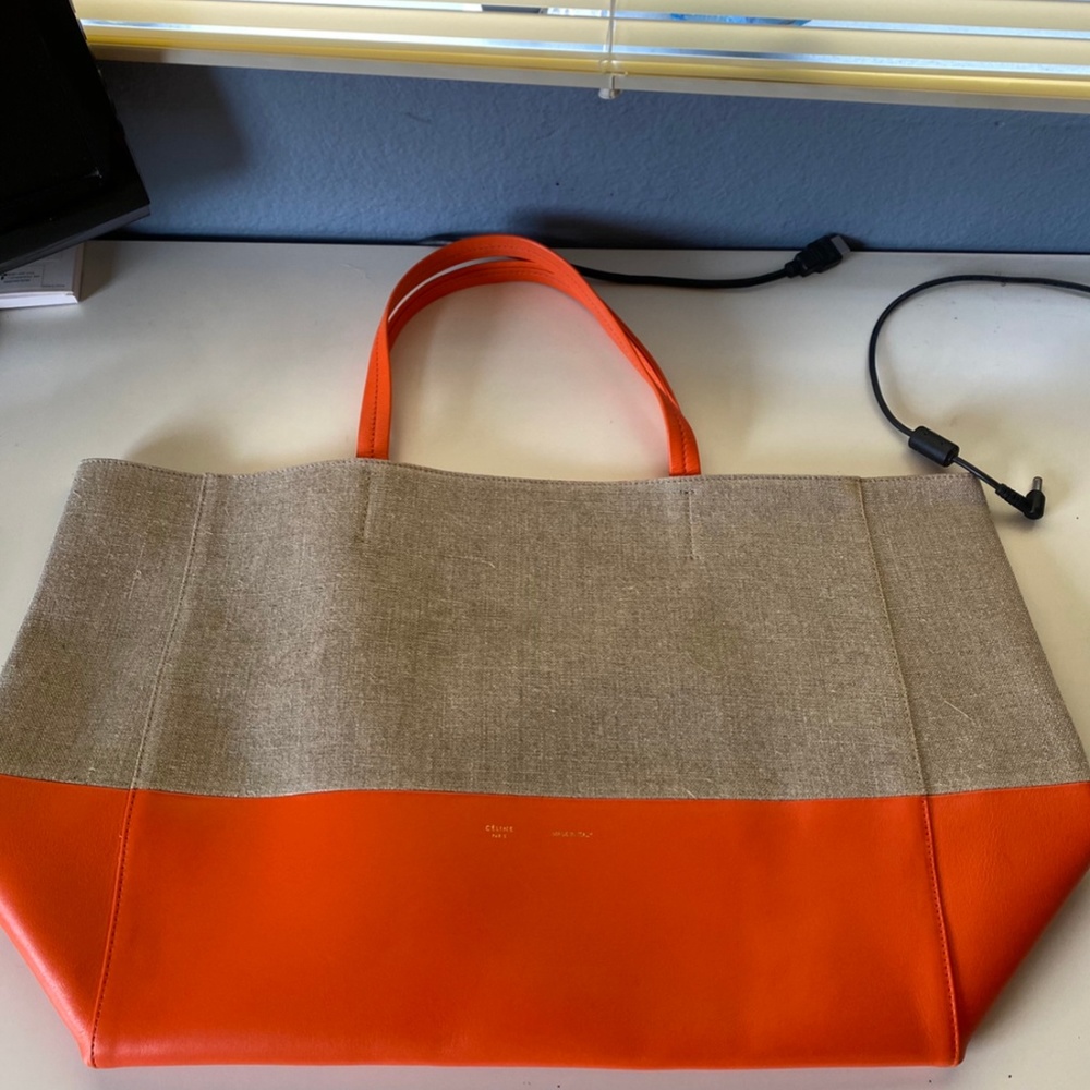 Celine Bi Cabas Tote Bag